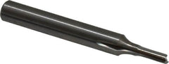 Onsrud - 1/8" Diam, 1/4" Shank Diam, 5/16" Length of Cut, 2 Flute Double Edge Straight Router Bit - 2" Overall Length, Right Hand Cut, Solid Carbide - Caliber Tooling