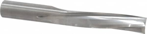 Onsrud - 3/4" Cutting Diam x 3-1/8" Length of Cut, 3 Flute, Downcut Spiral Router Bit - Uncoated, Right Hand Cut, Solid Carbide, 6" OAL x 3/4" Shank Diam, Three Edge, 10° Helix Angle - Caliber Tooling