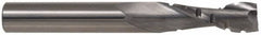 Onsrud - 3/8" Cutting Diam x 1-1/8" Length of Cut, 2 Flute, Upcut Spiral Router Bit - Uncoated, Right Hand Cut, Solid Carbide, 3" OAL x 3/8" Shank Diam, Chipbreaker, 30° Helix Angle - Caliber Tooling