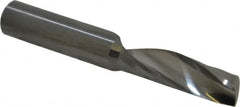 Onsrud - 1/2" Cutting Diam x 1-5/8" Length of Cut, 1 Flute, Upcut Spiral Router Bit - Uncoated, Right Hand Cut, Solid Carbide, 3-1/2" OAL x 1/2" Shank Diam, Single Edge, 21° Helix Angle - Caliber Tooling