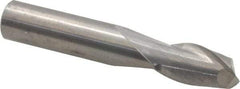 Onsrud - 1/2" Cutting Diam x 7/8" Length of Cut, 2 Flute, Upcut Spiral Router Bit - Uncoated, Right Hand Cut, Solid Carbide, 3" OAL x 1/2" Shank Diam, Bottom-Surfacing, 30° Helix Angle - Caliber Tooling