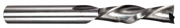 Onsrud - 7/16" Cutting Diam x 1" Length of Cut, 2 Flute, Downcut Spiral Router Bit - Uncoated, Right Hand Cut, Solid Carbide, 3" OAL x 1/2" Shank Diam, Double Edge, 30° Helix Angle - Caliber Tooling