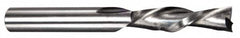 Onsrud - 17/32" Cutting Diam x 1-1/8" Length of Cut, 2 Flute, Downcut Spiral Router Bit - Uncoated, Right Hand Cut, Solid Carbide, 3" OAL x 1/2" Shank Diam, Double Edge, 30° Helix Angle - Caliber Tooling