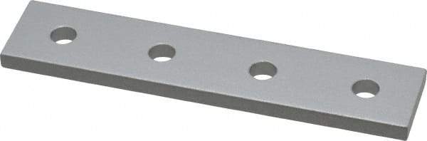 80/20 Inc. - 7/8" Wide, 4" High, Open Shelving 4 Hole Joining Strip - Aluminum, Use with Series 10 & Bolt Kit 3321 - Caliber Tooling