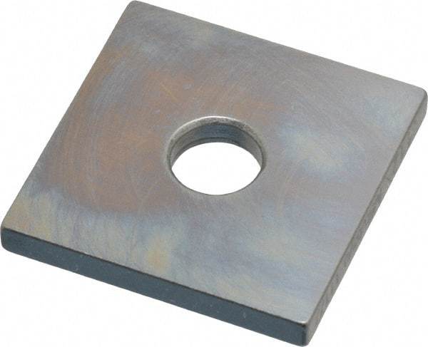 Mitutoyo - 0.112" Square Steel Gage Block - Accuracy Grade 0, Includes Certificate of Inspection - Caliber Tooling