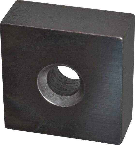 Mitutoyo - 0.4" Square Steel Gage Block - Accuracy Grade 0, Includes Certificate of Inspection - Caliber Tooling