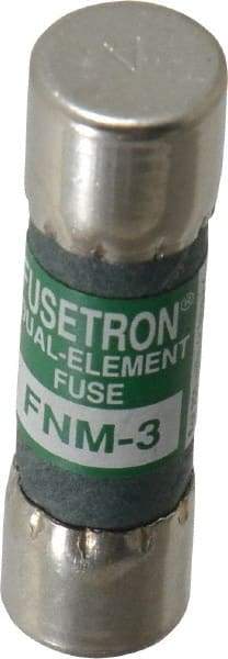 Cooper Bussmann - 250 VAC, 3 Amp, Time Delay General Purpose Fuse - Fuse Holder Mount, 1-1/2" OAL, 10 at 125 V kA Rating, 13/32" Diam - Caliber Tooling