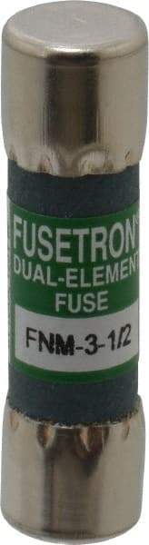 Cooper Bussmann - 250 VAC, 3.5 Amp, Time Delay General Purpose Fuse - Fuse Holder Mount, 1-1/2" OAL, 10 at 125 V kA Rating, 13/32" Diam - Caliber Tooling