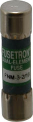 Cooper Bussmann - 250 VAC, 3.2 Amp, Time Delay General Purpose Fuse - Fuse Holder Mount, 1-1/2" OAL, 10 at 125 V kA Rating, 13/32" Diam - Caliber Tooling