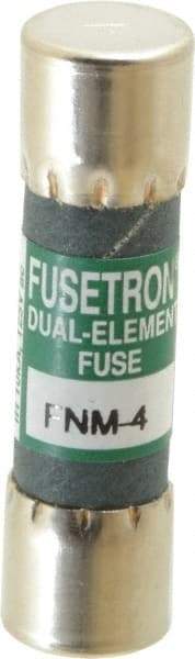 Cooper Bussmann - 250 VAC, 4 Amp, Time Delay General Purpose Fuse - Fuse Holder Mount, 1-1/2" OAL, 10 at 125 V kA Rating, 13/32" Diam - Caliber Tooling