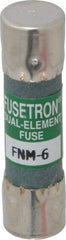 Cooper Bussmann - 250 VAC, 6 Amp, Time Delay General Purpose Fuse - Fuse Holder Mount, 1-1/2" OAL, 10 at 125 V kA Rating, 13/32" Diam - Caliber Tooling