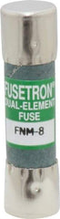 Cooper Bussmann - 250 VAC, 8 Amp, Time Delay General Purpose Fuse - Fuse Holder Mount, 1-1/2" OAL, 10 at 125 V kA Rating, 13/32" Diam - Caliber Tooling