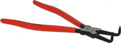 Knipex - Internal Retaining Ring Pliers - 12-1/2" OAL, Bent Nose - Caliber Tooling