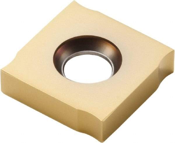 Seco - 335.191103 M08 Grade F40M Carbide Milling Insert - TiAlN/TiN Finish, 0.106" Thick - Caliber Tooling