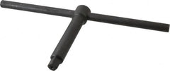 Gibraltar - 12" Chuck Diam Compatibility, Lathe Chuck Key - Compatible with 4-Jaw Chucks, Self Ejecting, 4.72" Body Length, 0.5512" Actual Key Square Size - Caliber Tooling