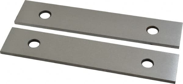 SPI - 6" Long x 1-1/4" High x 1/8" Thick, Steel Parallel - Sold as Matched Pair - Caliber Tooling