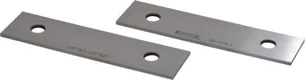 SPI - 6" Long x 1-1/2" High x 1/8" Thick, Steel Parallel - Sold as Matched Pair - Caliber Tooling