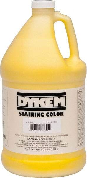 Dykem - 1 Gallon Yellow Staining Color - Bottle - Caliber Tooling