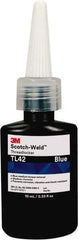 3M - 1 mL, Blue, Medium Strength Liquid Threadlocker - Series TL42, 24 hr Full Cure Time - Caliber Tooling