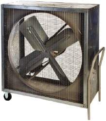 Airmaster - 30" Blade, Belt Drive, 1/2 hp, 7,360 CFM, Cabinet Fan Blower Fan - 115 Volts, 1 Speed, Single Phase - Caliber Tooling