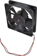 EBM Papst - 24 Volts, DC, 100 CFM, Square Tube Axial Fan - 0.21 Amp Rating, 119mm High x 119mm Wide x 1.26" Deep - Caliber Tooling