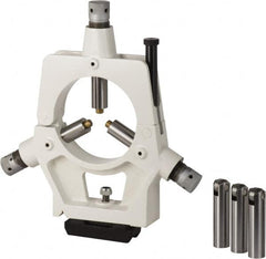 Clausing - Steady Lathe Rest - Compatible with Toolroom Lathes, 3/8 to 9" Workpiece Diam - Caliber Tooling