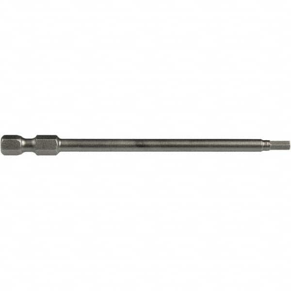 Apex - 1/8" Hex Bit - 1/4" Hex Drive, 3" OAL - Caliber Tooling