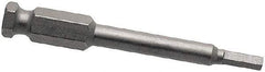 Apex - 5/32" Hex Bit - 7/16" Hex Drive, 3-1/2" OAL - Caliber Tooling