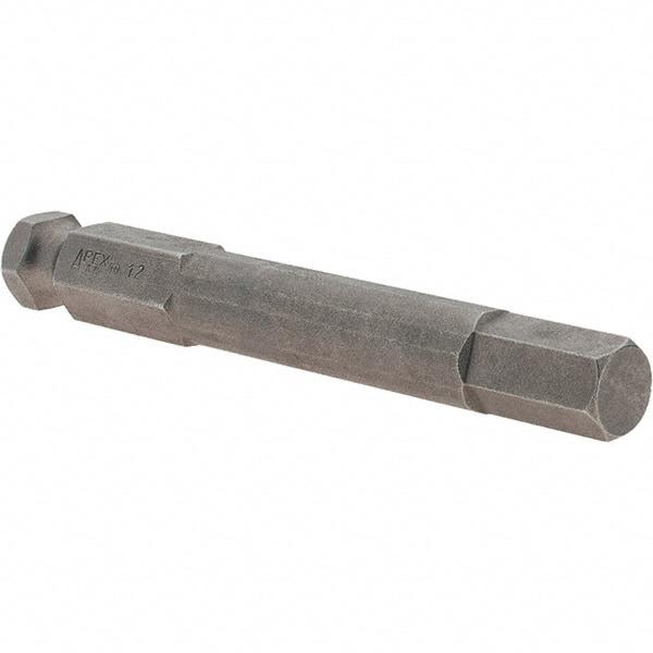 Apex - 3/8" Hex Bit - 7/16" Hex Drive, 3-1/2" OAL - Caliber Tooling