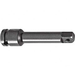 Apex - 1/4" Square Size Square to Square Adapter - 3/8" Square Drive, 4" OAL - Caliber Tooling