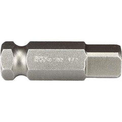 Apex - 1/2" Square Size Hex to Square Extension - 7/16" Hex Drive, 3" OAL - Caliber Tooling