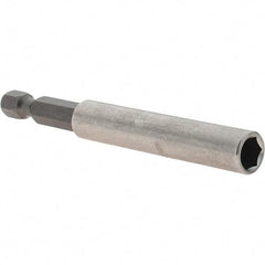 Apex - 1/4" Hex Bit Holder - 1/4" Hex Drive, 3-3/32" OAL - Caliber Tooling