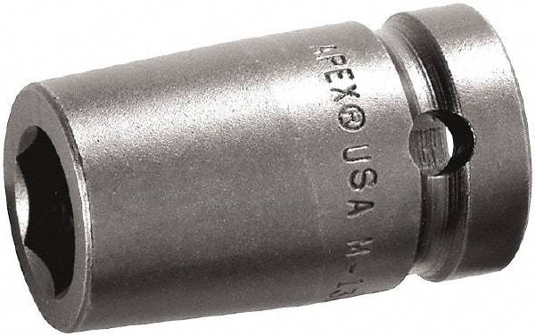 Apex - 1/4" Drive, 1/4" Socket, Square Drive Socket - 6 Points, 7/8" OAL - Caliber Tooling