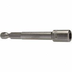 Apex - 1/4" Magnetic Nutsetter - 1/4" Hex Drive, 3" OAL - Caliber Tooling