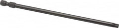 Apex - T27 Torx Bit - 1/4" Hex Drive, 6" OAL - Caliber Tooling