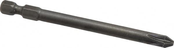 Apex - PZ.2 Posidriv Screwdriver Bit - 1/4" Hex Drive, 3-1/2" OAL - Caliber Tooling