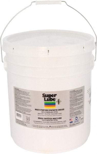 Synco Chemical - 30 Lb Pail Synthetic General Purpose Grease - Translucent White, Food Grade, 450°F Max Temp, NLGIG 2, - Caliber Tooling