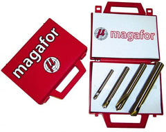 Magafor - 4 Piece 120° 1/4 to 5/8" Spotting Drill Set - Caliber Tooling