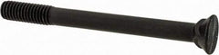 Value Collection - 3/8-16 UNC, 4" OAL, Steel Plow Bolt - Uncoated, Grade 5 - Caliber Tooling