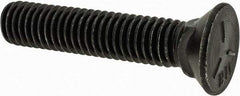 Value Collection - 7/16-14 UNC, 2-1/4" OAL, Steel Plow Bolt - Uncoated, Grade 5 - Caliber Tooling