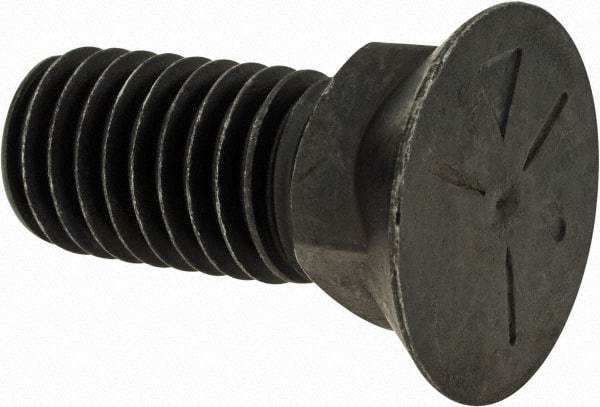 Value Collection - 1/2-13 UNC, 1-1/4" OAL, Steel Plow Bolt - Uncoated, Grade 5 - Caliber Tooling