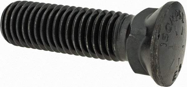 Value Collection - 5/8-11 UNC, 2-1/4" OAL, Alloy Steel Plow Bolt - Uncoated, Grade 8 - Caliber Tooling