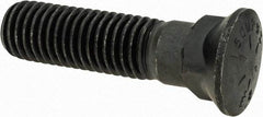 Value Collection - 5/8-11 UNC, 2-1/2" OAL, Alloy Steel Plow Bolt - Uncoated, Grade 8 - Caliber Tooling