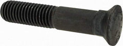 Value Collection - 5/8-11 UNC, 3-1/4" OAL, Alloy Steel Plow Bolt - Uncoated, Grade 8 - Caliber Tooling