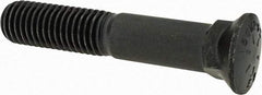 Value Collection - 5/8-11 UNC, 3-1/2" OAL, Alloy Steel Plow Bolt - Uncoated, Grade 8 - Caliber Tooling