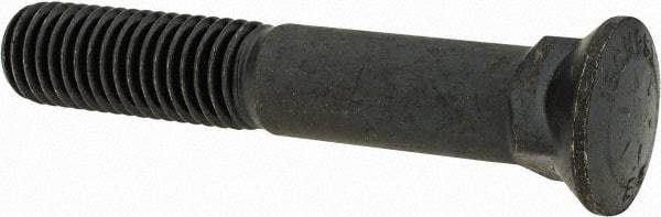 Value Collection - 5/8-11 UNC, 3-3/4" OAL, Alloy Steel Plow Bolt - Uncoated, Grade 8 - Caliber Tooling