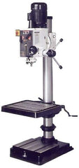 Jet - 20" Swing, Geared Head Drill Press - 12 Speed, 2 hp, Three Phase - Caliber Tooling