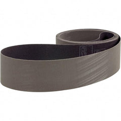 3M - 4" Wide x 132" OAL, A30 Grit, Aluminum Oxide Abrasive Belt - Aluminum Oxide, Coated, Cloth Backing, Dry, Series 237AA - Caliber Tooling