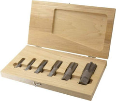 Irwin - 1 - 11-1/2 NPT, 4 & 5 Flute, Bottoming, Plug & Taper, Bright Finish, Carbon Steel Tap Set - Right Hand Cut - Caliber Tooling