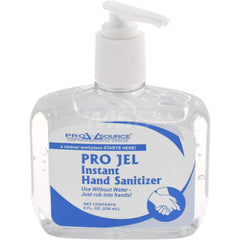 PRO-SOURCE - 8 oz Pump Bottle Gel Hand Sanitizer - Exact Industrial Supply